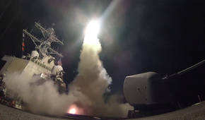 Ameriške rakete poletele nad režimske tarče v Siriji