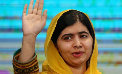 Malala obiskala tudi svoj rojstni kraj