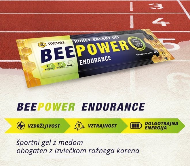 Gel BeePower Endurance FOTO: Medex