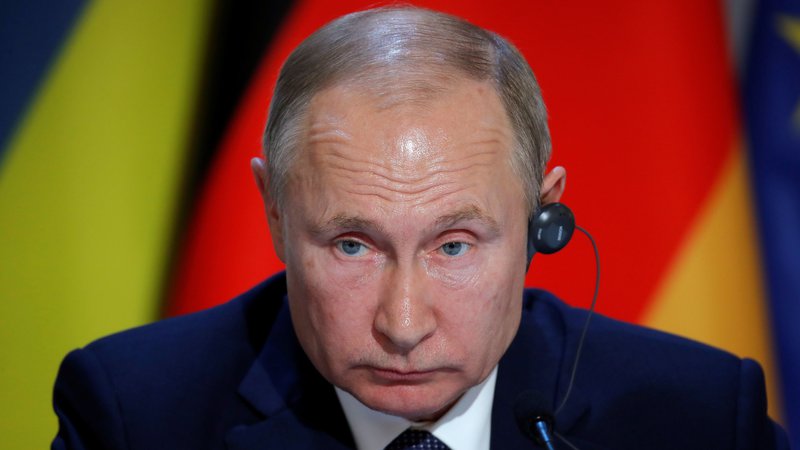 Fotografija: Predsednik Vladimir Putin pravi, da se bo Rusija na prepoved pritožila mednarodnemu športnemu razsodišču. FOTO: AFP