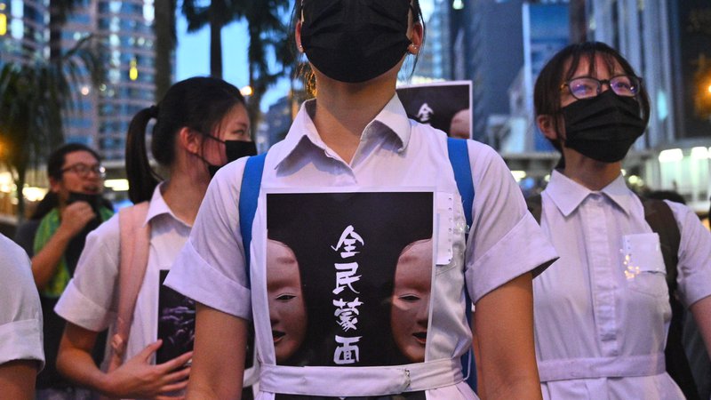 Fotografija: Če sklepamo po dogajanju v Hongkongu, zahteva generacija Z predvsem pravično družbo. FOTO: AFP