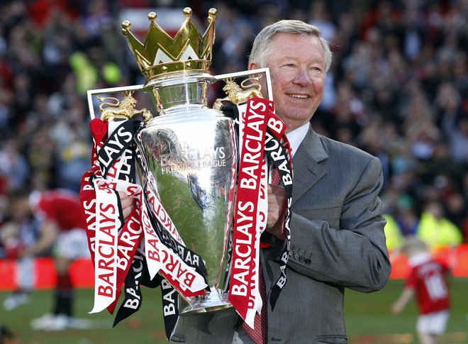 Alex Ferguson je med letoma 1986 in 2013 osvojil vse, kar se je osvojiti dalo na klopi Manchester Uniteda. FOTO: Reuters