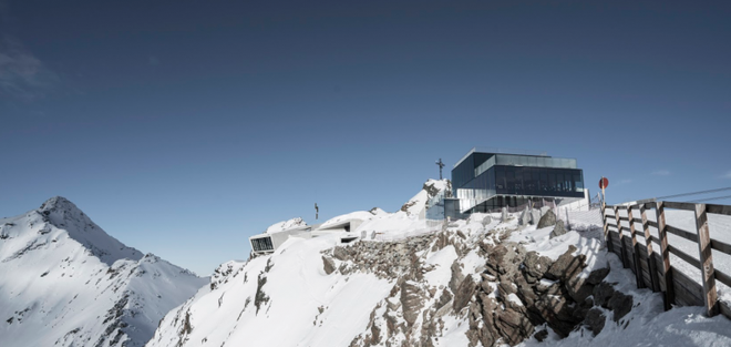 Muzej 007 Elements in restavracija Ice Q na vrhu Gaislachkogla. FOTO: Christoph Nosig