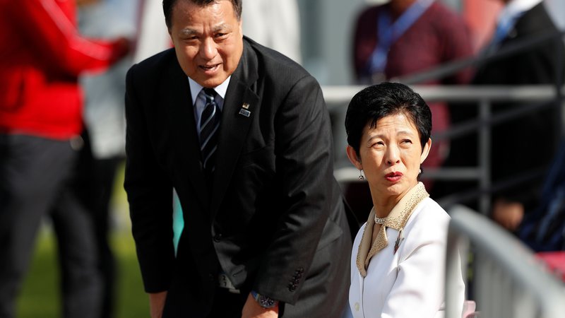 Fotografija: Predsednik japonske nogometne zveze Kozo Tašima je obolel za koronavirosom. FOTO: Reuters