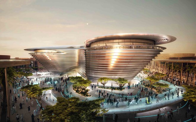 Svetovna razstava Expo bi morala v Dubaju potekati med 20. oktobrom letos in 10. aprilom prihodnje leto, organizatorji pa so napovedali 25 milijonov obiskovalcev, od tega 70 odstotkov tujih iz 190 držav. FOTO: Promocijsko Gradivo Dubai 2019