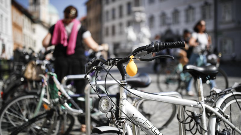 Fotografija: Največ pozornosti so v tednu mobilnosti dobili kolesarji. FOTO: Uroš Hočevar/Delo