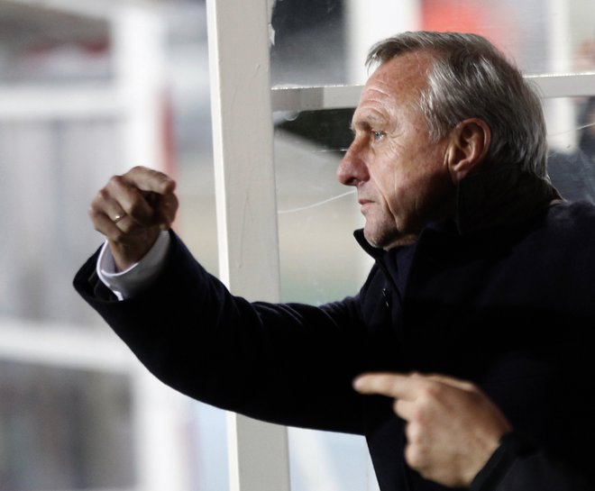 Johan Cruyff je bil tudi selektor katalonske reprezentance. FOTO: Reuters 