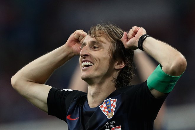 Luka Modrić je edini Hrvat, ki ima na računu dva gola. Foto: AFP