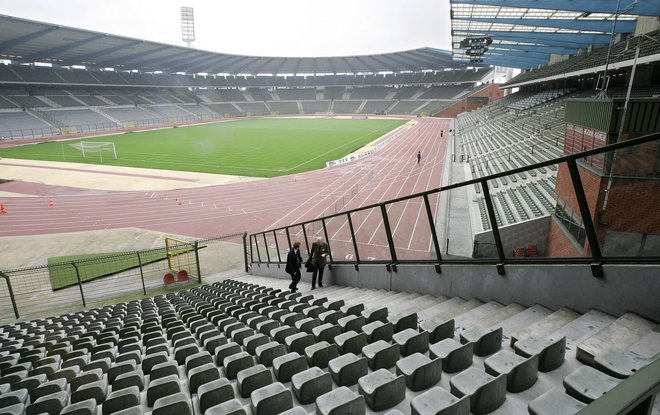 Dvajset let po tragediji so štadion Heysel temeljito obnovili in ga poimenovali štadion kralja Baudoina. FOTO: Reuters