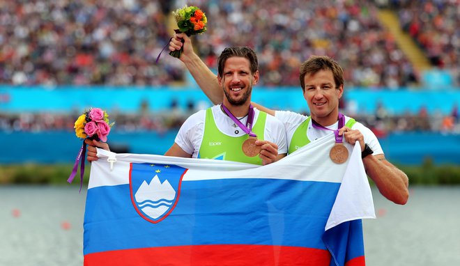 Na OI v Londonu leta 2012 sta Iztok Čop in Luka Špik osvojila bronasto kolajno. FOTO: Bartosz Jankowski/Družnik Matej