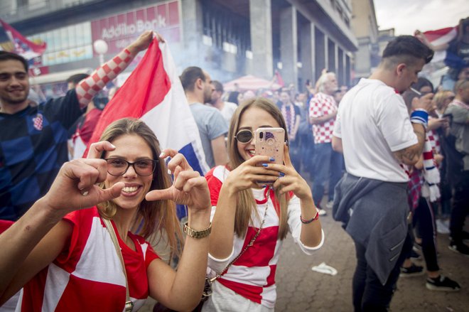 Hrvaška je na nogah že nekaj tednov. FOTO: Voranc Vogel