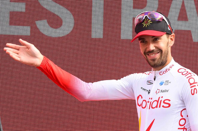 V 5. etapi je bil veliki osmoljenec med ubežniki Jose Herrada, dan kasneje pa se je svoje prve etapne zmage na Vuelti veselil njegov brat Jesus Herrada. FOTO: AFP