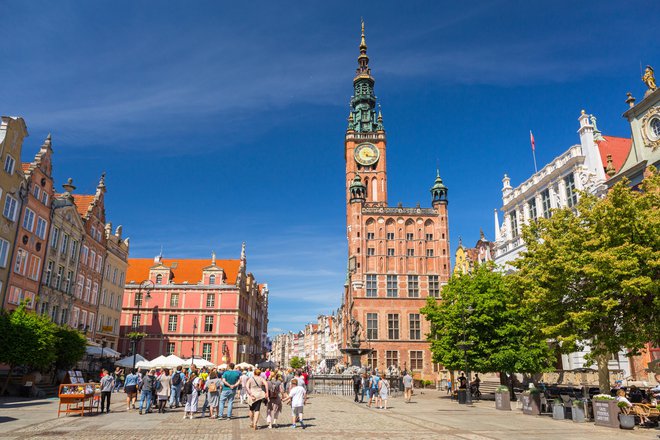 Gdansk velja za mesto z najvišjo kakovostjo življenja na Poljskem. Foto Shutterstock