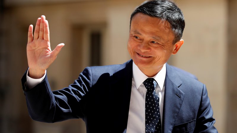 Fotografija: Jack Ma je ustanovil spletno trgovino Alibaba leta 1999. FOTO: Charles Platiau/Reuters