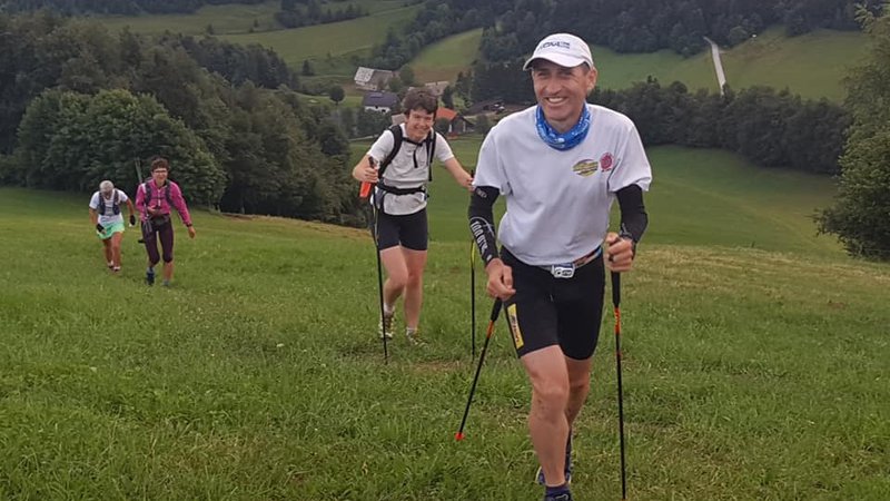 Fotografija: Marjan Zupančič se je s tekom začel ukvarjati pred več kot tridesetimi leti, je eden izmed najizkušenejših in najvztrajnejših gorskih tekačev v Sloveniji. FOTO: Marjan Zupančič/Facebook
