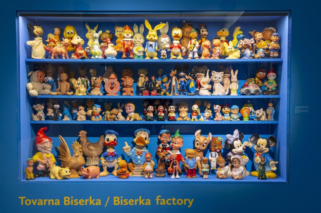 Zagrebška tovarna Biserka je bila prepoznavna po likih iz filmov Walta Disneyja. FOTO: Blaž Verbič/SEM