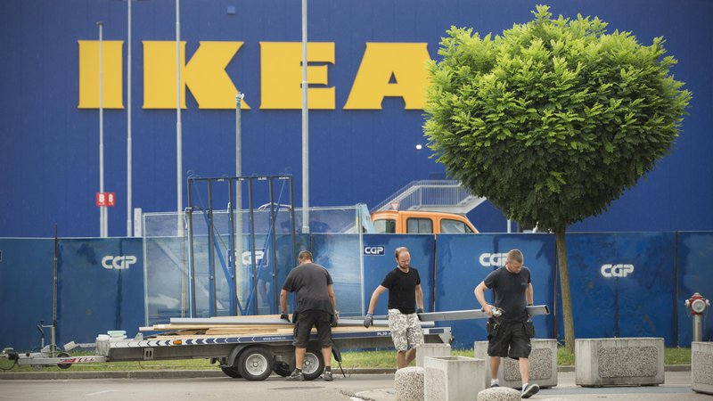 Fotografija: Slovenska Ikea bo svoja vrata najverjetneje odprla spomladi. FOTO: Jure Eržen/Delo