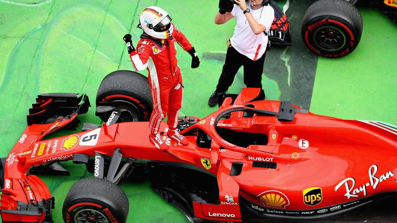 Fotografija: Sebastian Vettel je bil ponosen, ker je Ferrariju po dolgem času prinesel zmago v Kanadi. Foto: Reuters