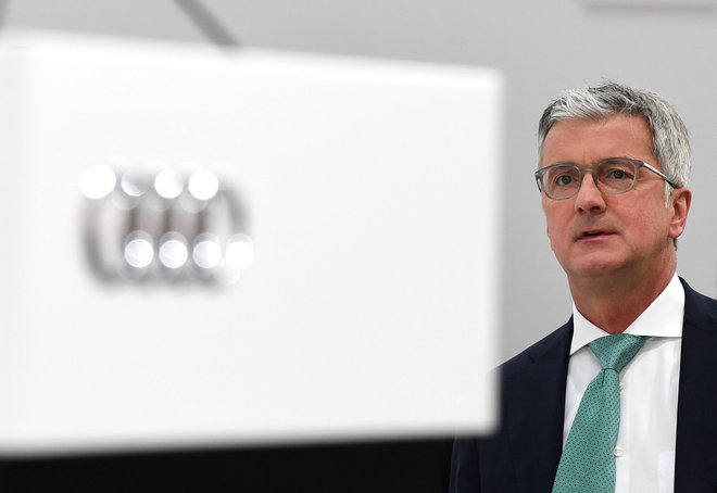 Med osumljenci v Audiju je tudi glavni izvršni direktor Rupert Stadler. FOTO: AFP