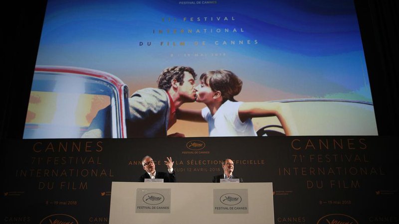 Fotografija: Na današnji novinarski konferenci v Parizu je direktor filmskega festivala v Cannesu naznanil letošnji program. FOTO: AP