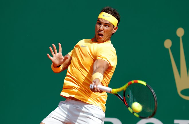 Rafael Nadal je bil najvišja možna ovira za Aljaža Bedeneta. Foto Eric Gaillard/Reuters