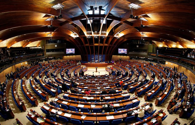 Parlamentarna skupščina Sveta Evrope.