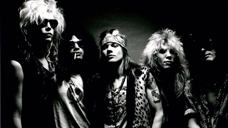 Fotografija: Ameriška rock skupina Guns N' Roses. FOTO: Arhiv zasedbe