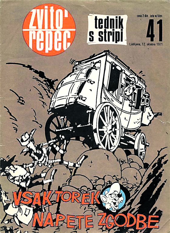 Zvitorepec je posodil ime stripovski reviji, ki je izhajala v različnih oblikah in številnih ponatisih. FOTO: Promocijsko gradivo