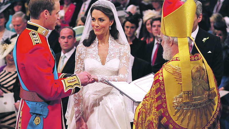 Fotografija: Poroka princa Viljema in Kate Middleton. FOTO: www.royal.uk