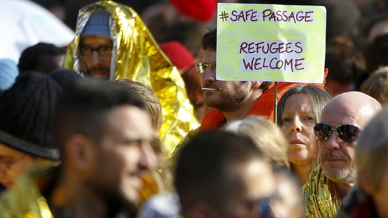 Fotografija: Pozivov k bolj človekoljubni politiki do migrantov v Belgiji ni malo. FOTO: Reuters