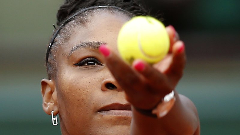Fotografija: Serena Williams uvodoma ni oddala niza. Foto Michel Euler/AP