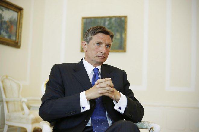 Borut Pahor: Evropska komisija ni izpolnila pričakovanja, da bi se postavila na stran evropskega in mednarodnega prava. FOTO: Leon Vidic/Delo