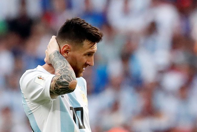 Messi je bržkone že odigral zadnjo tekmo v dresu Albiceleste. FOTO: Reuters