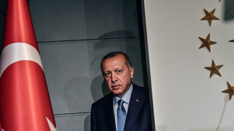 Fotografija: Turški predsednik Recep Tayyip Erdogan FOTO: Bulent Kilic/AFP