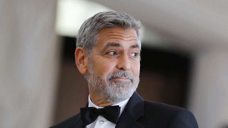 Fotografija: Ameriški igralec George Clooney FOTO: Carlo Allegri/Reuters