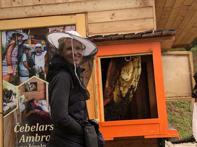 Obisk pri čebelarju FOTO: osebni arhiv A. M.