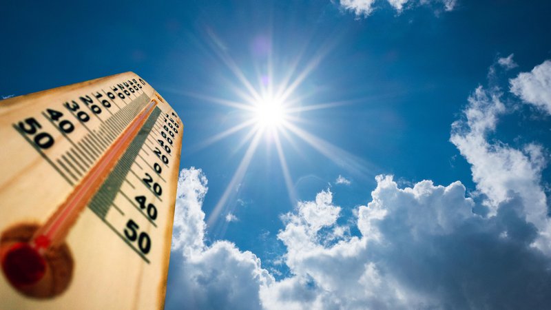 Fotografija: Glede na dolgoletno povprečje so sedanje temperature nadpovprečno visoke. FOTO: Guliver/Getty Images/Istockphoto