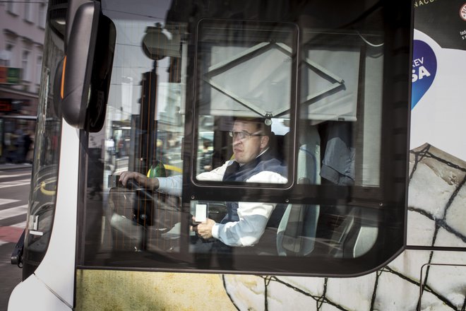 Ljubljanski mestni avtobusni promet so po besedah direktorja LPP Petra Horvata v zadnjih letih precej posodobili in tudi pospešili. FOTO: Voranc Vogel/Delo