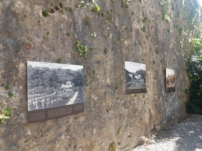 Del razstave ob 100. obletnici prve svetovne vojne FOTO: Helena Kocmur