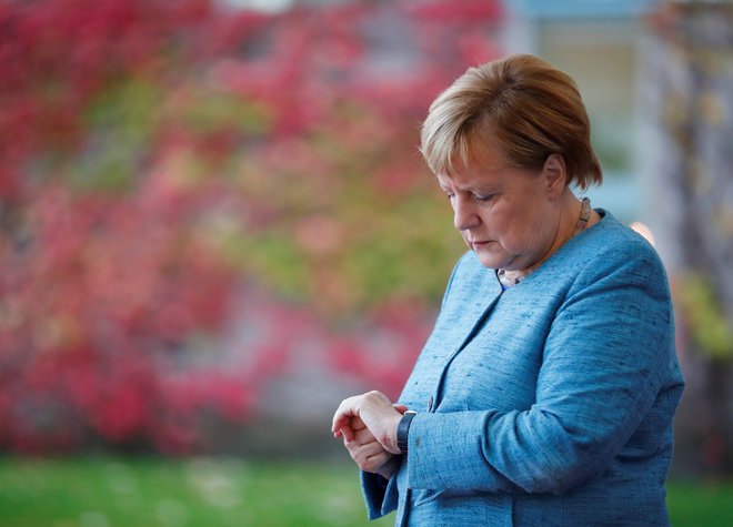 Znova večja ljudska ­podpora kanclerki Angeli Merkel. Foto: Hannibal Hanschke/Reuters