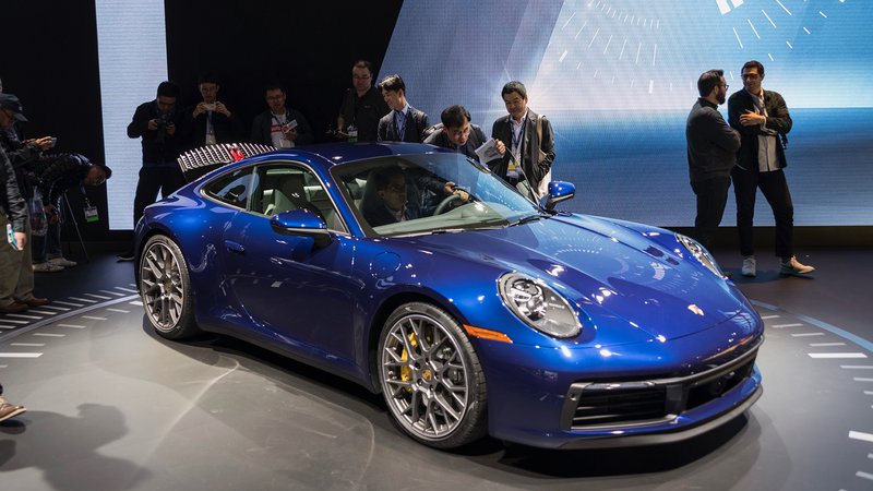Fotografija: Porsche 911, osma generacija, ki je bila predstavljena nedavno.