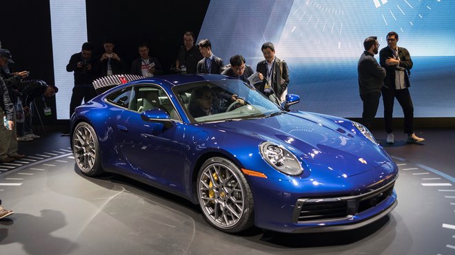 Porsche 911, osma generacija, ki je bila predstavljena nedavno.