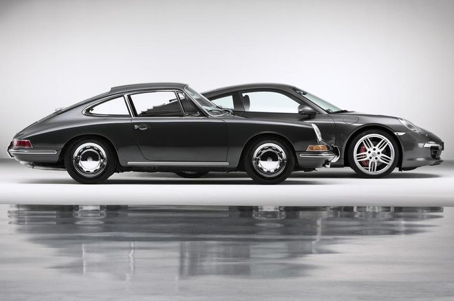 Porsche 911 sodobnih časov in porsche 911 iz leta 1964