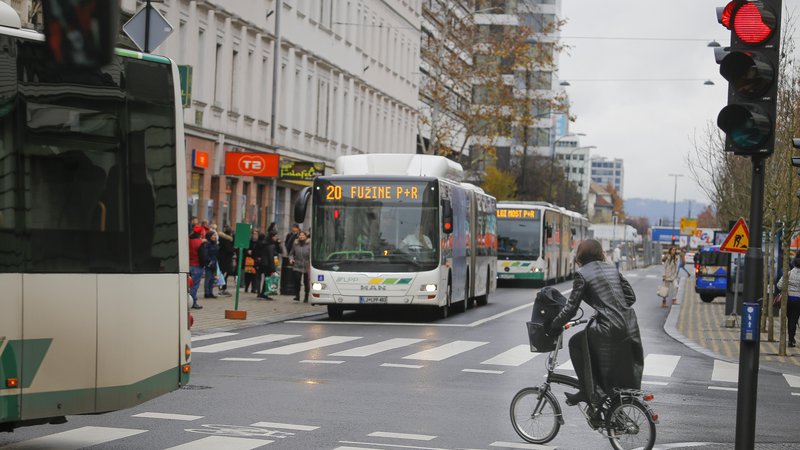 Fotografija: Na LPP so prepričani, da so še vedno med najcenejšimi mestnimi prevozniki v Evropi. FOTO: Jože Suhadolnik/Delo