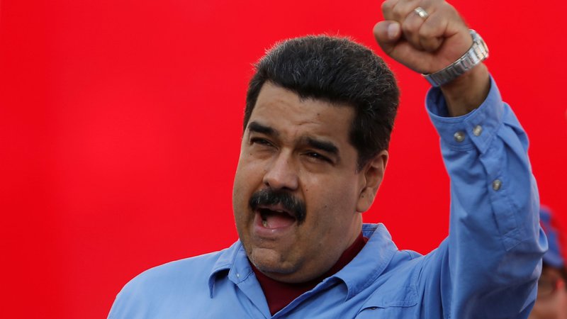 Fotografija: »Venezuela ni vezana na Evropo. To je predrznost,« je dodal Maduro. FOTO: Carlos Garcia Rawlins/Reuters