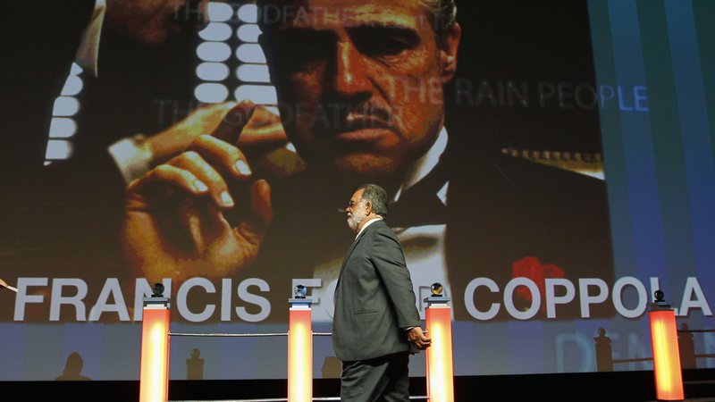 Fotografija: Francis Ford Coppola leta 2011, ko so se na festivalu poklonili njegovi karieri. FOTO: Regis Duvignau/Reuters