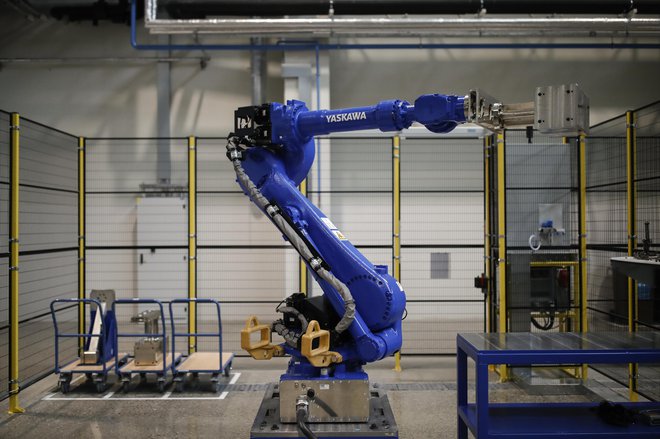 Otvoritev tovarne robotov v Kočevju FOTO: Uroš Hočevar/Delo