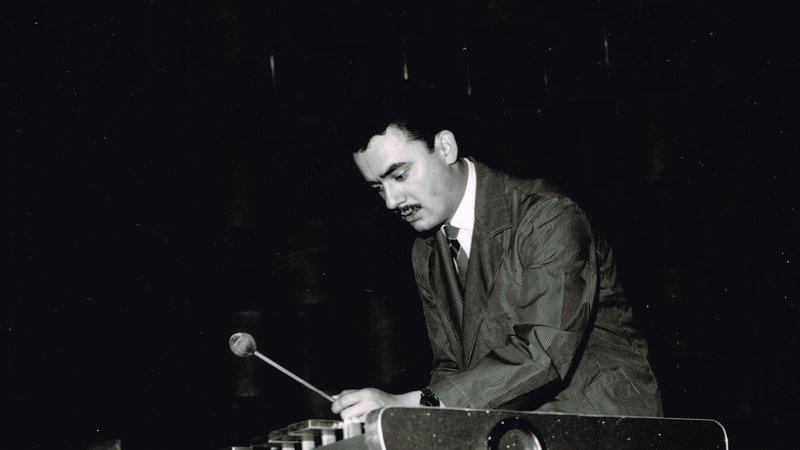 Fotografija: Jože Privšek je bil tudi izvrsten pianist in vibrafonist.
Foto: RTV Slovenija