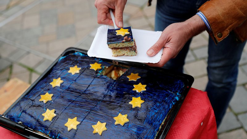 Fotografija: Neznanka volilnih skrinjic je prvič dejansko del kadrovske kombinatorike Evropske unije. FOTO: Fabrizio Bensch/Reuters