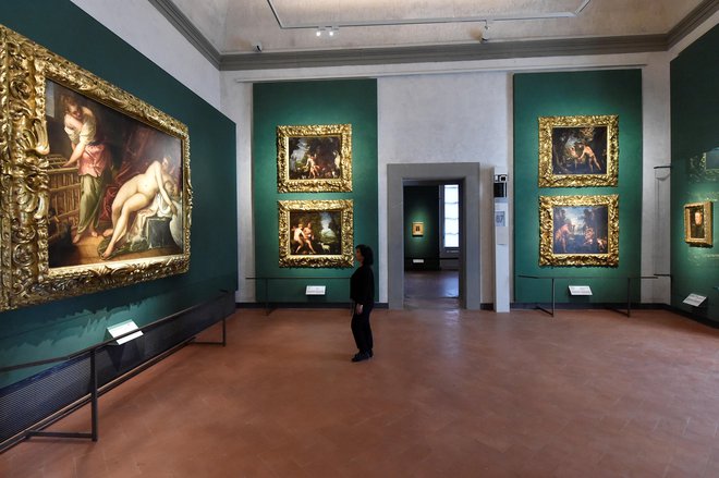 Prenovljene razstavne dvorane z italijanskim slikarstvom 16. stoletja. FOTO: Handout/Reuters